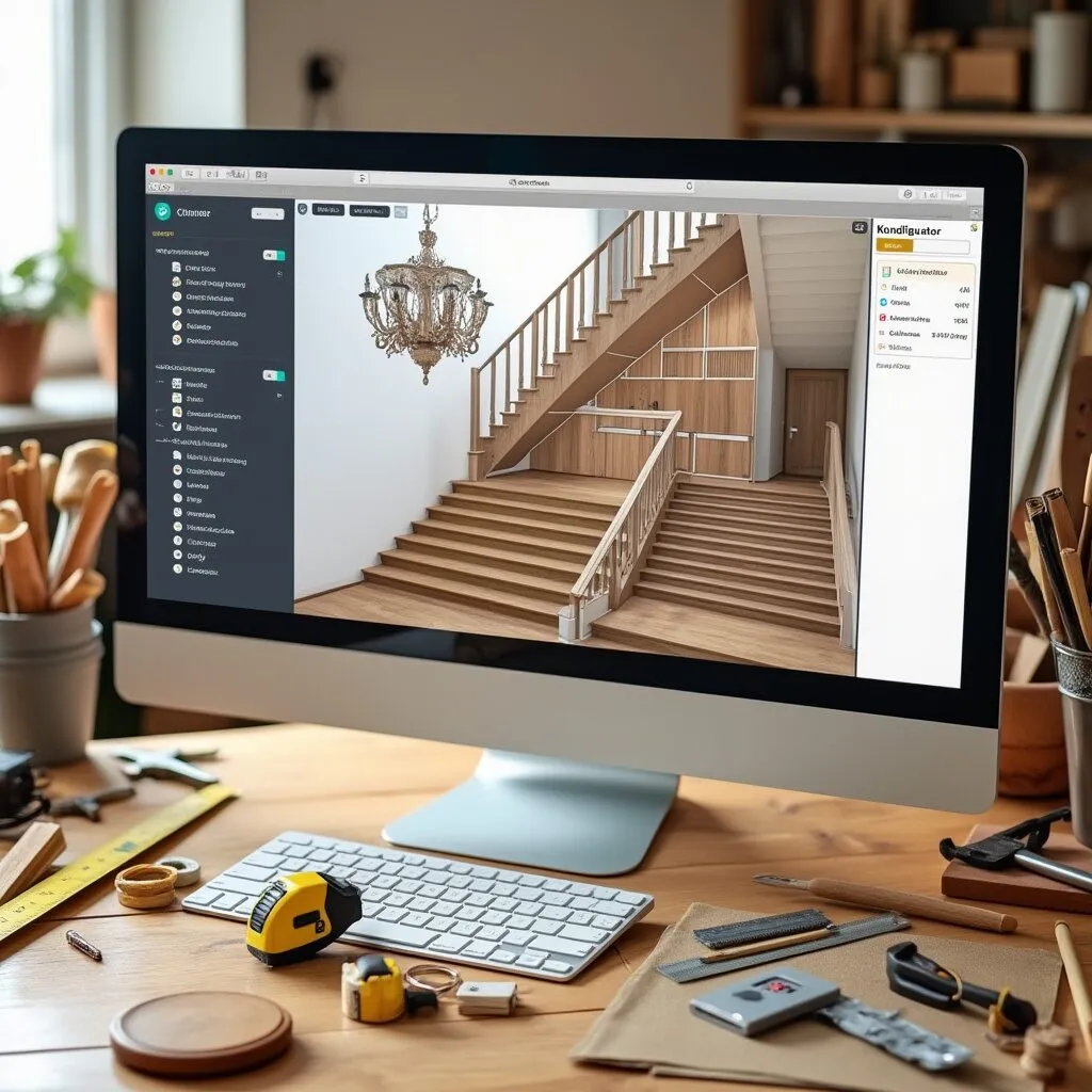 HTS Treppen-Konfigurator Vorschau